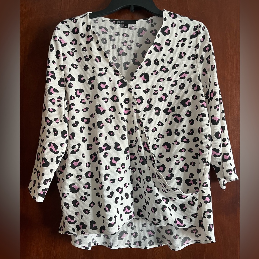 Gibson Leopard Print Top